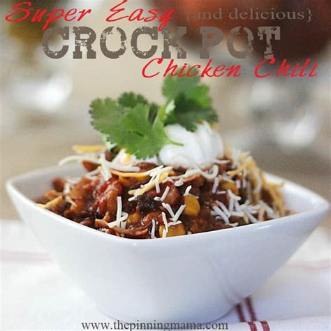 super-easy-and-delicious-crock-pot-chicken-chili image