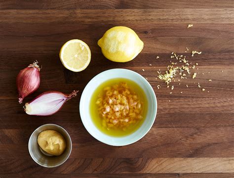 dijon-vinaigrette-with-lemon-and-shallot-recipe-goop image