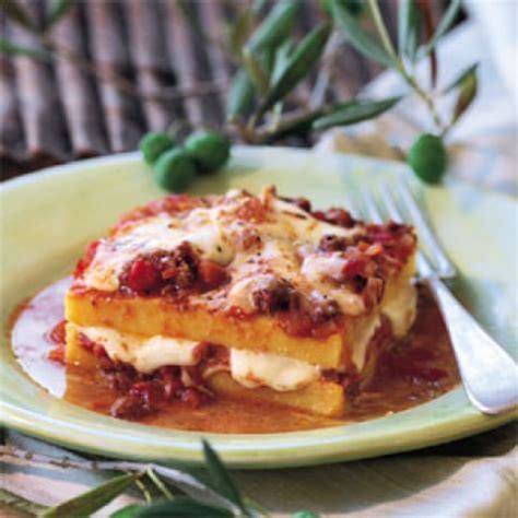 polenta-casserole-with-meat-sauce-polenta-pasticciata image