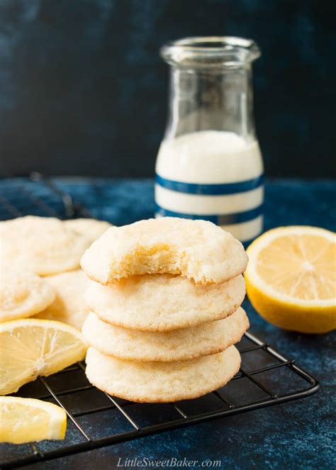 lemon-sugar-cookies-little-sweet-baker image