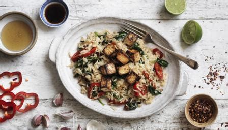 marinated-tofu-with-fried-rice-recipe-bbc-food image