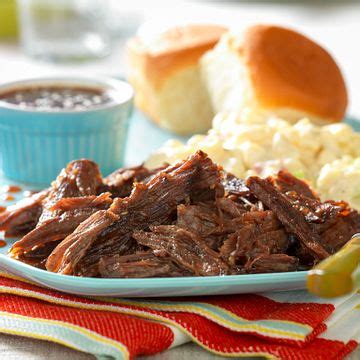 slow-cooked-whiskey-molasses-shredded-beef-beef image
