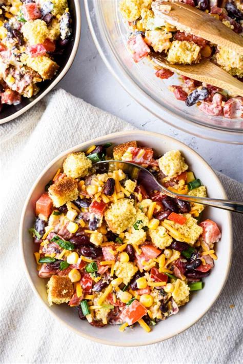 cornbread-salad-recipes-from-a-pantry image