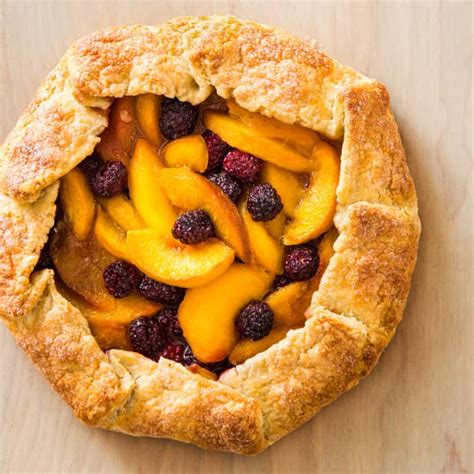 easy-peach-and-blackberry-tart-cooks-country image