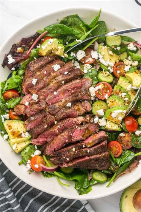 the-best-steak-salad-recipe-little-sunny-kitchen image