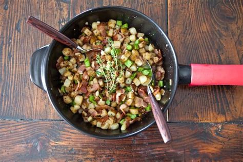 broccoli-potato-and-bacon-hash-steamy-kitchen image
