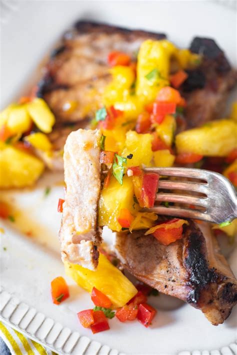 marinated-grilled-pork-chops-with-tropical-salsa image