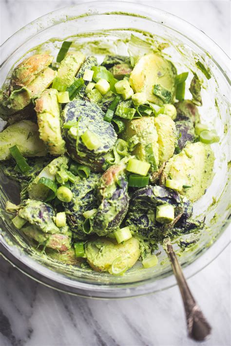 vegan-potato-salad-with-herbed-tahini-sauce-ambitious image