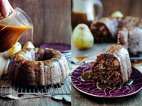 spiced-pear-cake-with-caramel-glaze-some-the-wiser image