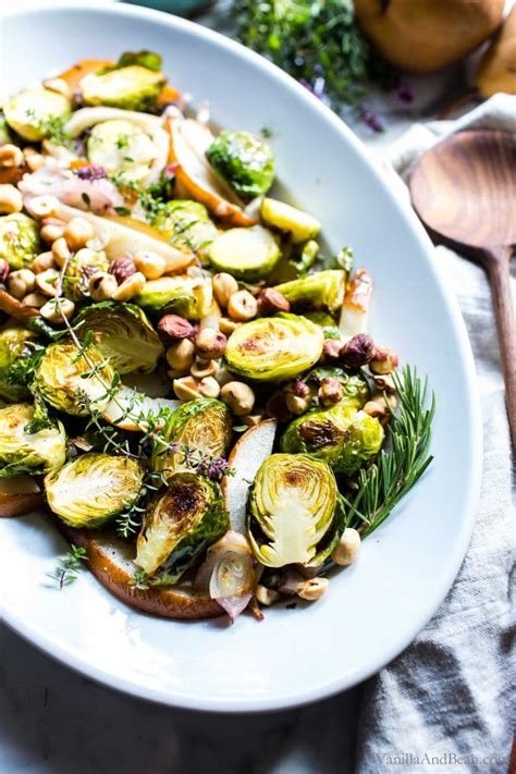 roasted-brussels-sprouts-and-pear-with-thyme image