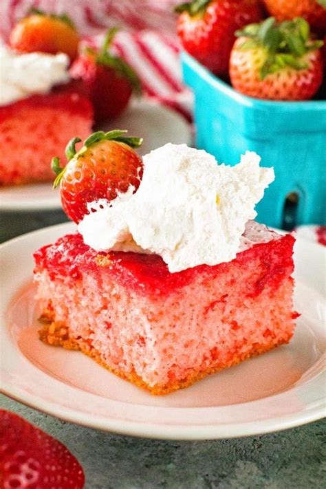 strawberry-upside-down-cake-julies-eats-treats image