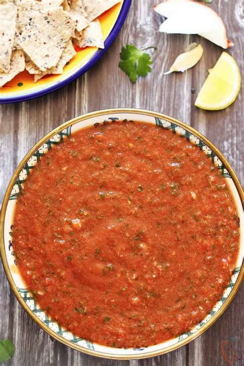 homemade-salsa-restaurant-style-in-5-minutes image