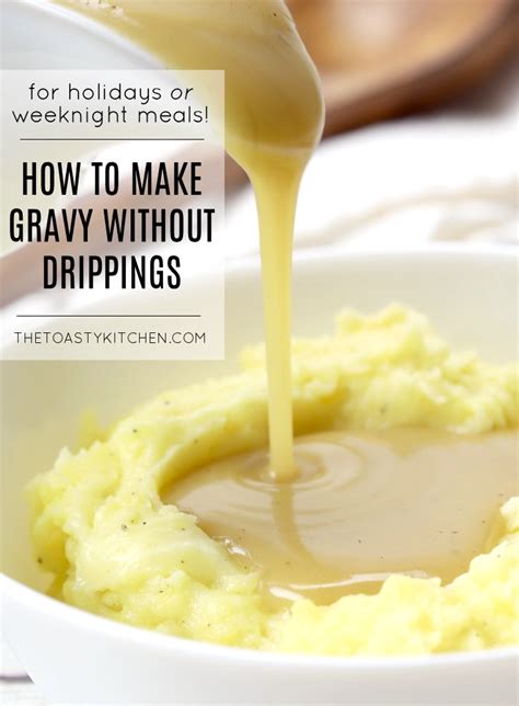 how-to-make-gravy-without-drippings image