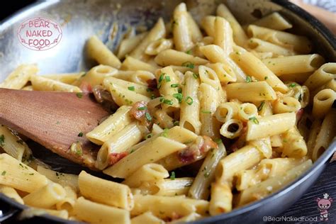 sweet-onion-pasta-carbonara-bear-naked-food image