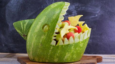 jeanettes-watermelon-shark-bowl-recipe-rachael-ray image