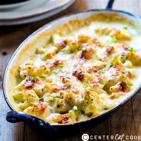 cheesy-garlic-cauliflower-gratin-recipe-centercutcook image