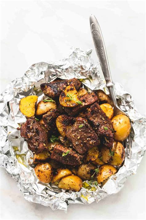 garlic-steak-and-potato-foil-packs-creme-de-la-crumb image