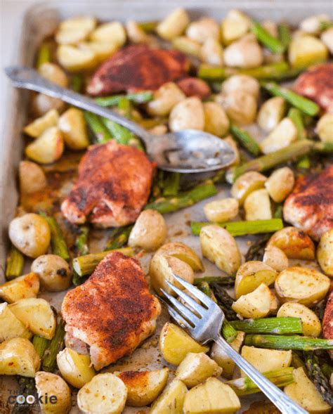 sheet-pan-barbecue-chicken-with-potatoes-grain-free image