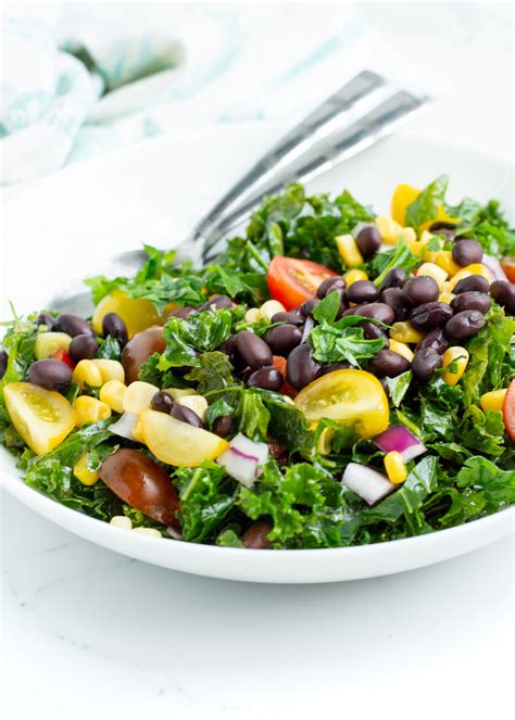 southwest-black-bean-and-kale-salad-always-nourished image