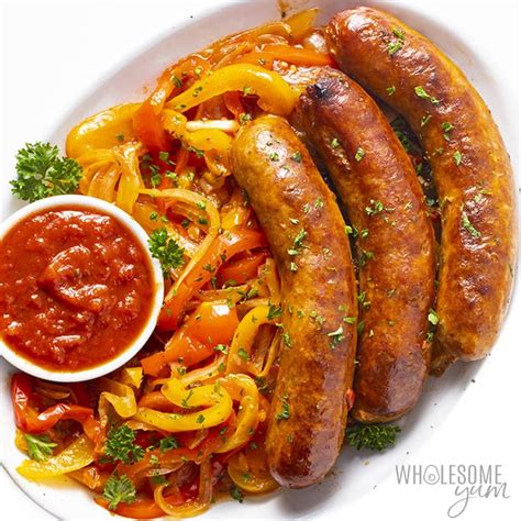crock-pot-italian-sausage-and-peppers image