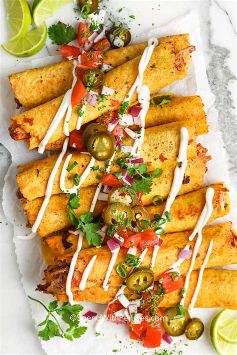 chicken-taquitos-baked-or-fried-spend-with-pennies image