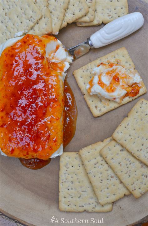 pepper-jelly-cream-cheese-appetizer-a-southern image