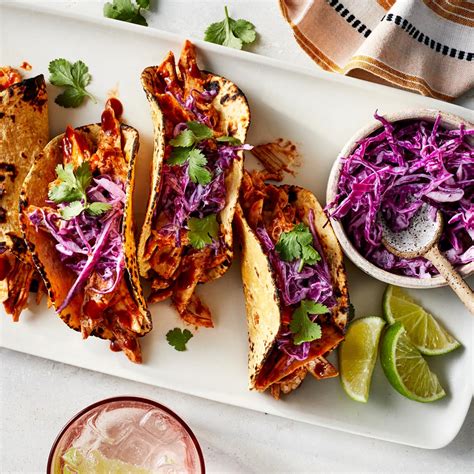 bbq-chicken-tacos-with-red-cabbage-slaw image