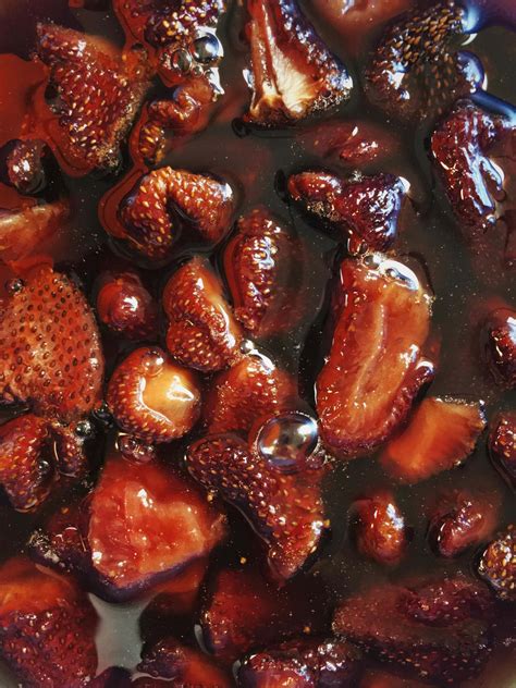 slow-roasted-strawberries-in-honey-the-peasants image