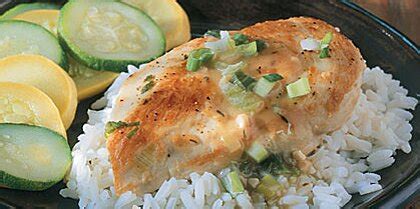 chicken-with-green-onion-sauce-recipe-myrecipes image