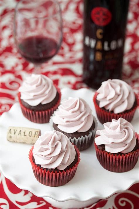 chocolate-red-wine-cupcakes-tide-thyme image