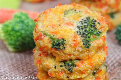 6-ingredient-cheesy-broccoli-quinoa-patties-running-in image