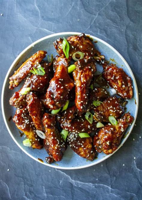 crispy-oven-baked-korean-chicken-wings-a-wicked-whisk image