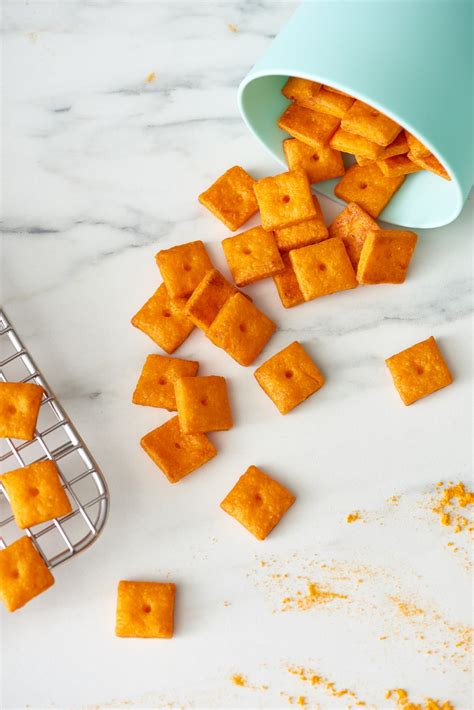 how-to-make-cheddar-cheese-crackers-kitchn image