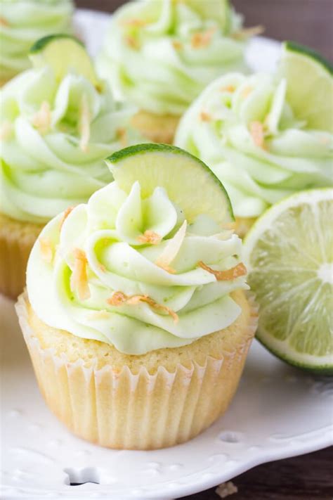 coconut-cupcakes-with-lime-buttercream-frosting image