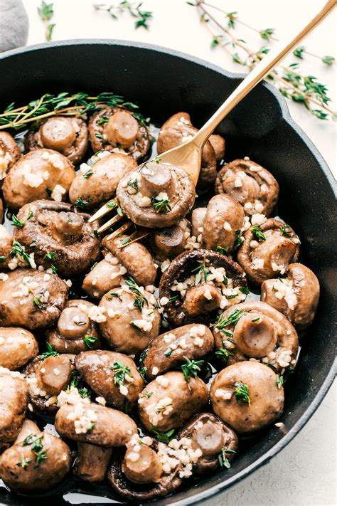 garlic-butter-roasted-mushrooms-the-food-cafe image