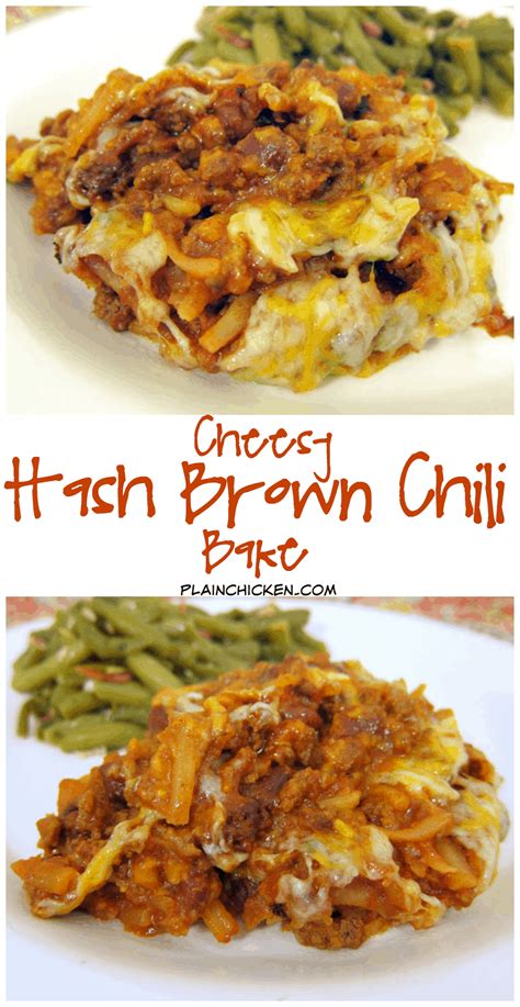 cheesy-hash-brown-chili-bake-plain-chicken image