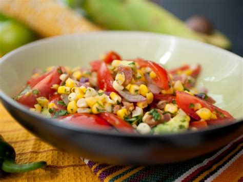 pan-roasted-corn-and-tomato-salad-recipes-cooking image