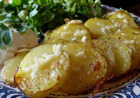 best-baked-garlic-butter-potato-rounds-tastydone image