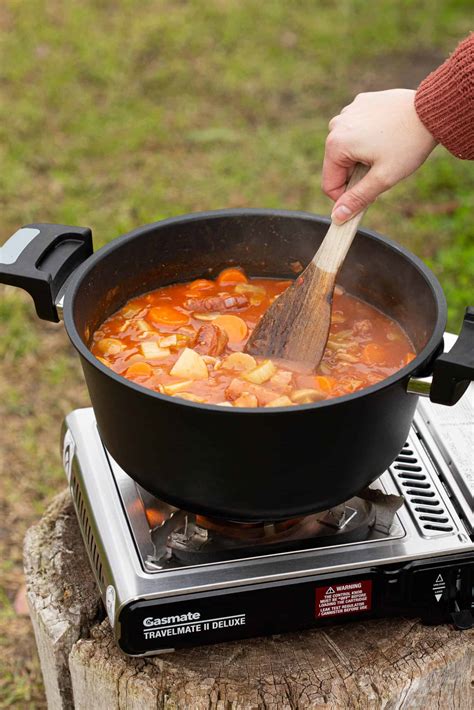 best-campfire-stew-sausage-and-bean-casserole image