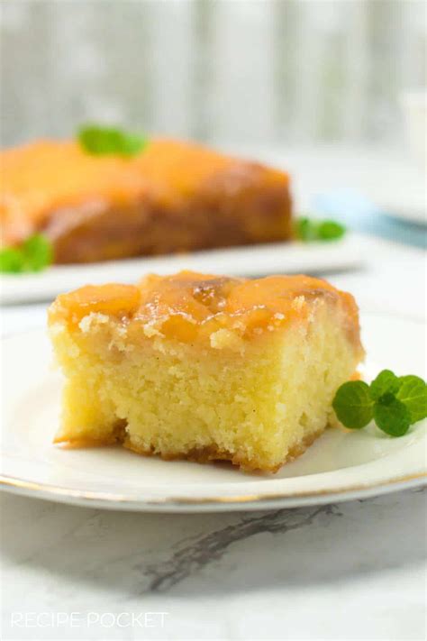 peach-upside-down-cake-recipe-pocket image