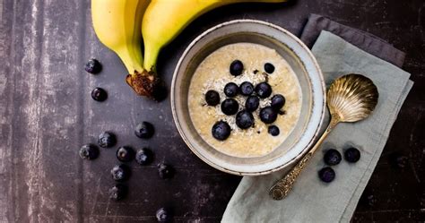 creamy-blueberry-banana-and-coconut-porridge image