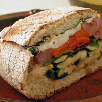grilled-vegetable-and-mozzarella-sandwiches image