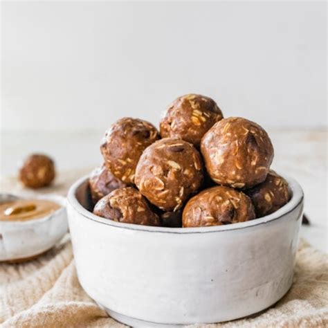 chocolate-peanut-butter-protein-balls-eating-bird-food image