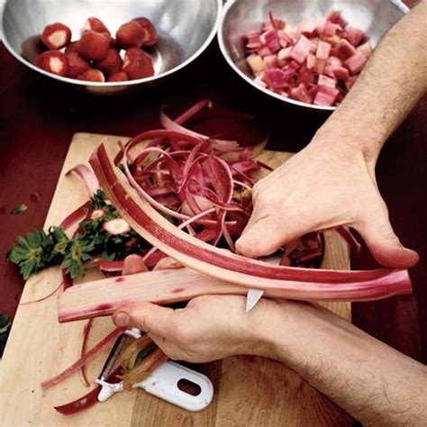 strawberry-rhubarb-crisp-recipe-food-wine image