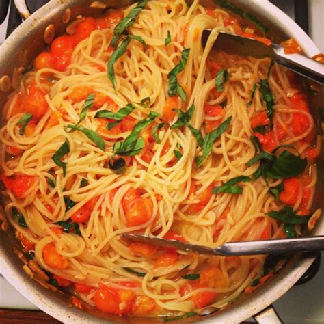 spaghetti-with-sun-gold-tomato-sauce-the-amateur image
