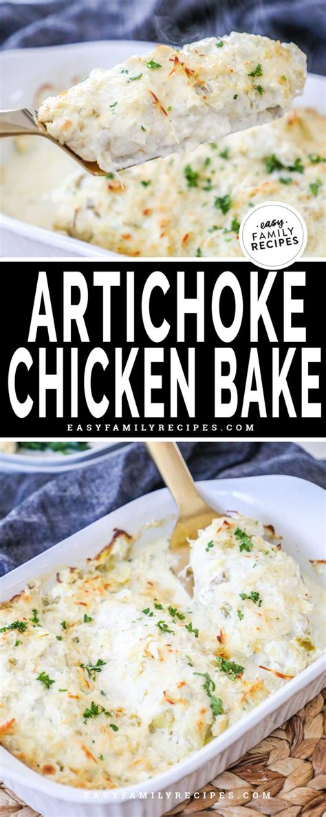 creamy-artichoke-chicken-bake-easy-family image