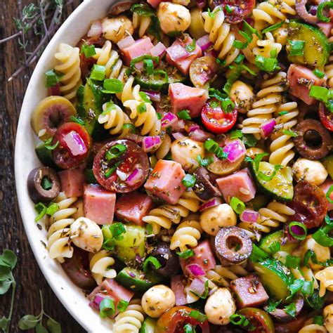 ham-pasta-salad-20-minute-recipe-julias-album image