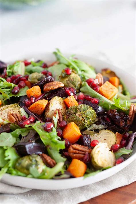 winter-salad-with-roasted-vegetables-maple-dijon image