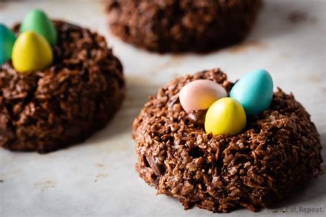 birds-nest-chocolate-macaroons-bake-eat-repeat image