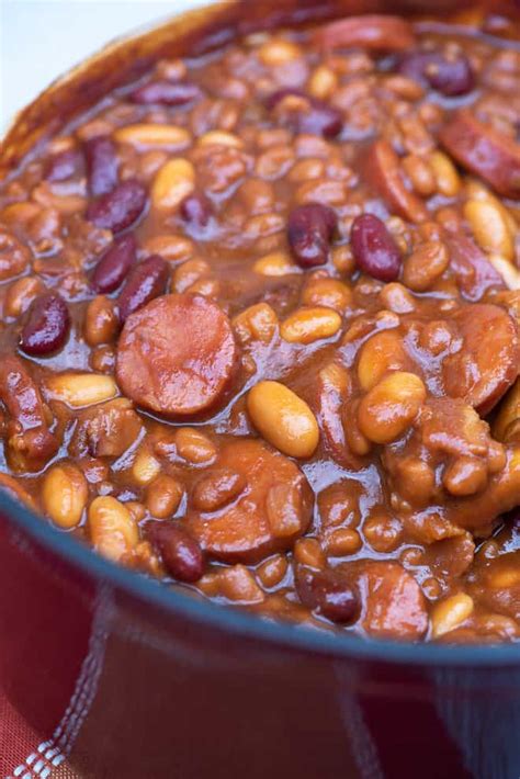kielbasa-baked-beans-valeries-kitchen image